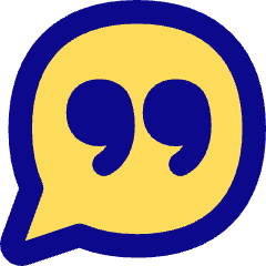 Chat Bubble Oval Quotation Icon from Flex Pop Set