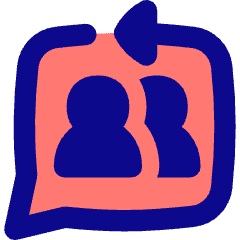 Feedbck Reply Conversation Icon from Flex Pop Set