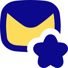 Inbox Favorite Icon from Flex Pop Set