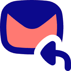 Mail Reply Icon from Flex Pop Set