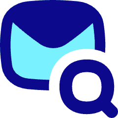 Mail Search Icon from Flex Pop Set