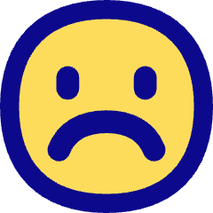 Sad Face Icon from Flex Pop Set