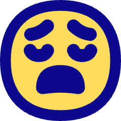 Smiley Devastated Icon from Flex Pop Set