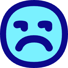 Smiley Grumpy Icon from Flex Pop Set