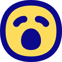 Smiley Yawn Icon from Flex Pop Set