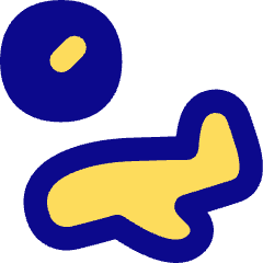 Airport Arrival Time Icon from Flex Pop Set