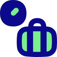 Baggage Scale Icon from Flex Pop Set