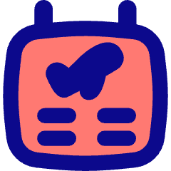 Plane Flight Board Icon from Flex Pop Set