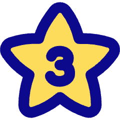 Hotel Three Star Icon from Flex Pop Set