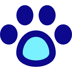 Pet Paw Icon from Flex Pop Set