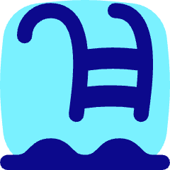 Pool Ladder Icon from Flex Pop Set