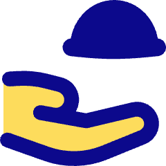 Serving Dome Hand Icon from Flex Pop Set