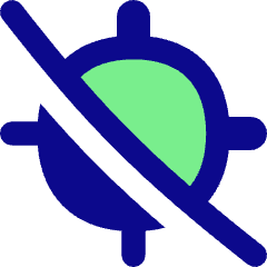 Location Target Off Icon from Flex Pop Set