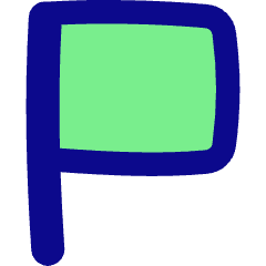 Rectangle Flag Icon from Flex Pop Set