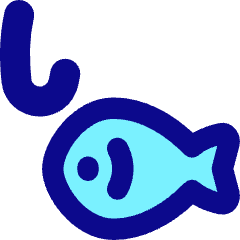 Fishing Icon from Flex Pop Set