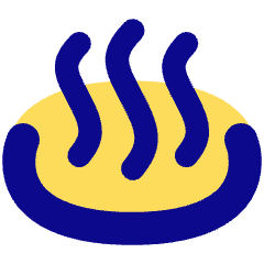 Hot Spring Icon from Flex Pop Set