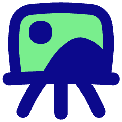 Painting Board Icon from Flex Pop Set