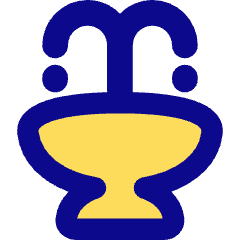 Water Fountain Icon from Flex Pop Set