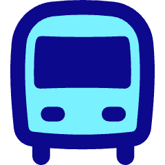 Bus Icon from Flex Pop Set