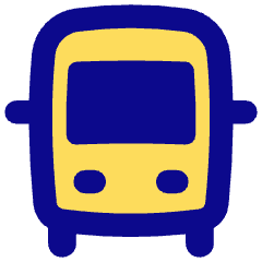 Bus Front Icon from Flex Pop Set