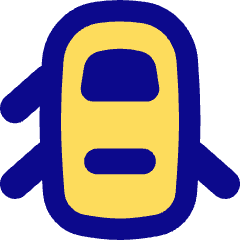 Car Top Three Door Open 3 Icon from Flex Pop Set