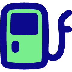 Gas Station Fuel Petroleum Icon from Flex Pop Set