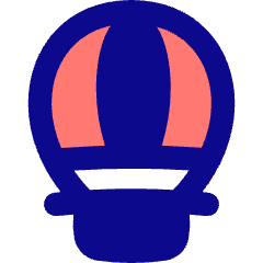 Hot Air Balloon Icon from Flex Pop Set