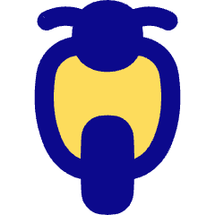 Motocycle Front Icon from Flex Pop Set