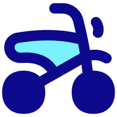 Motorcycle Side Icon from Flex Pop Set