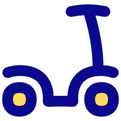 Scooter Icon from Flex Pop Set