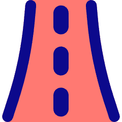 Street Road Icon from Flex Pop Set