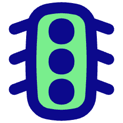 Traffic Light Icon from Flex Pop Set