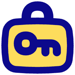 Baggage Lockers Icon from Flex Pop Set