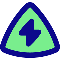 Dangerous Zone Sign Icon from Flex Pop Set
