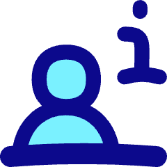 Information Desk Icon from Flex Pop Set
