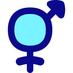 Intersex Symbol Icon from Flex Pop Set