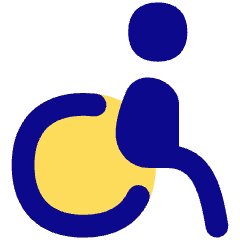 Wheelchair 1 Icon from Flex Pop Set