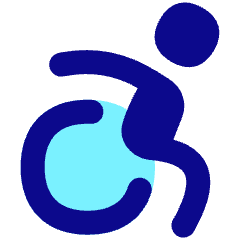 Wheelchair 2 Icon from Flex Pop Set