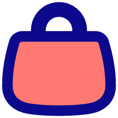 Shopping Bag Hand Bag 2 Icon from Flex Pop Set