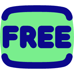 Tag Free Square Icon from Flex Pop Set