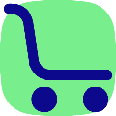 Shopping Cart Heavy Icon from Flex Pop Set