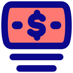 Bill Dollar 1 Icon from Flex Pop Set