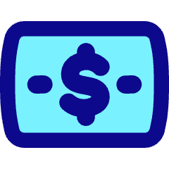 Bill Dollar 2 Icon from Flex Pop Set