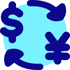 Cash Exchange Rate Icon from Flex Pop Set