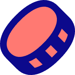 Coin Diagonal Icon from Flex Pop Set