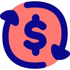 Subscription Cashflow Icon from Flex Pop Set