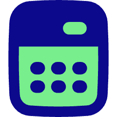 Calculator 1 Icon from Flex Pop Set