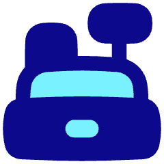 Cashier Icon from Flex Pop Set