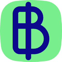 Baht Icon from Flex Pop Set