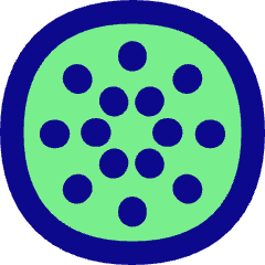 Cardano Circle Icon from Flex Pop Set